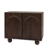 Curves Mango Wood 2 Door Sideboard