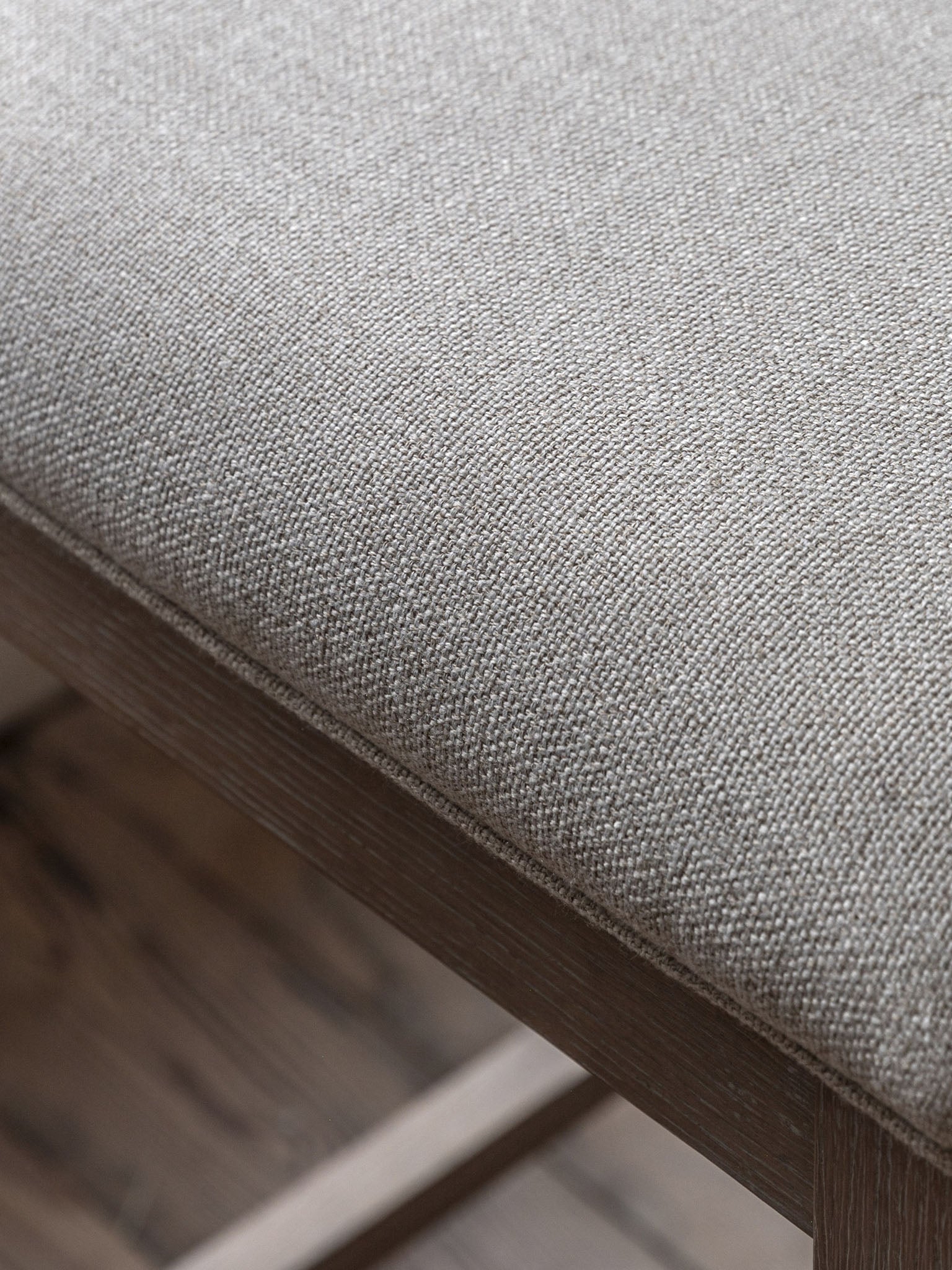 Oak bar Stool with Bobbing detail