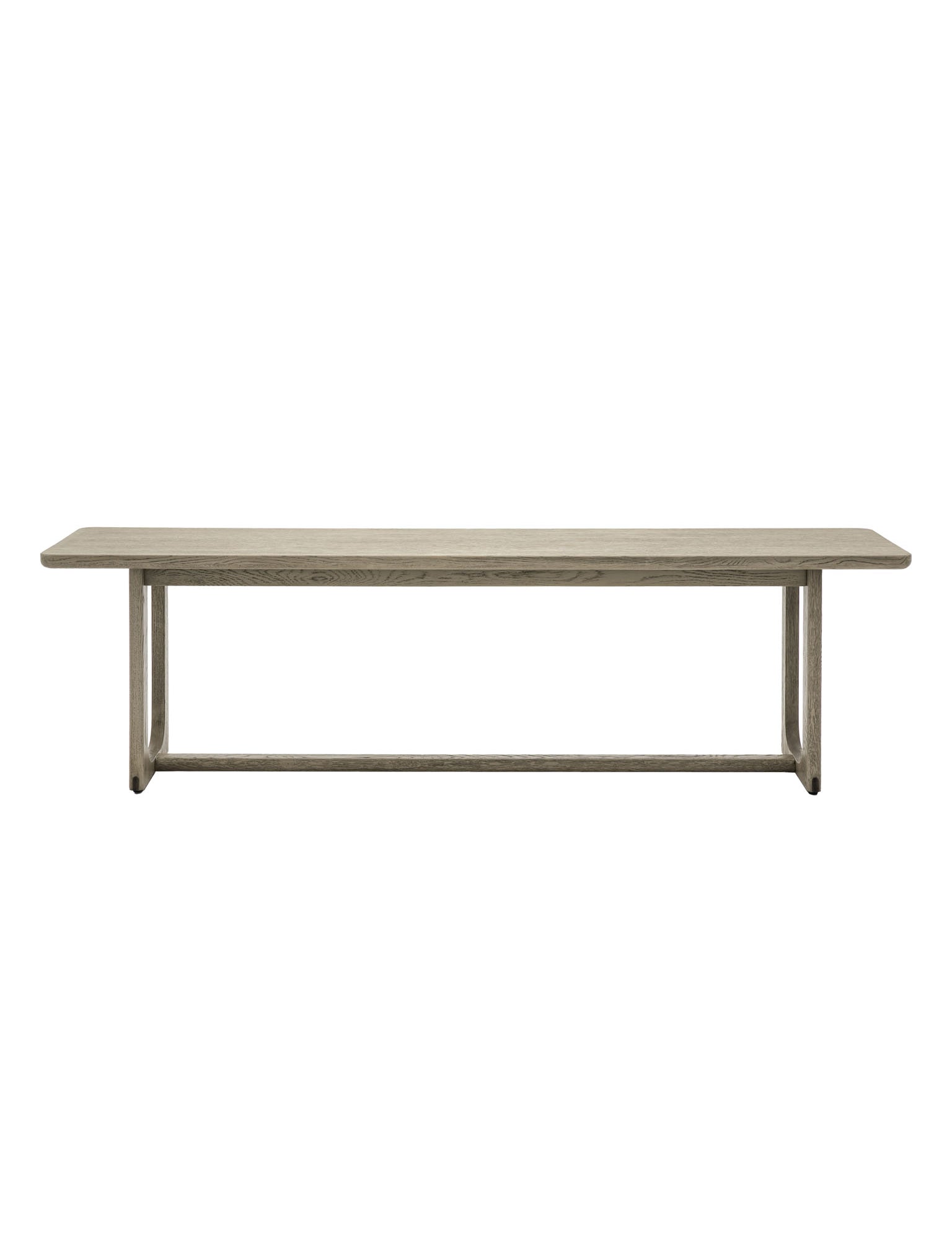Wooden dining bench