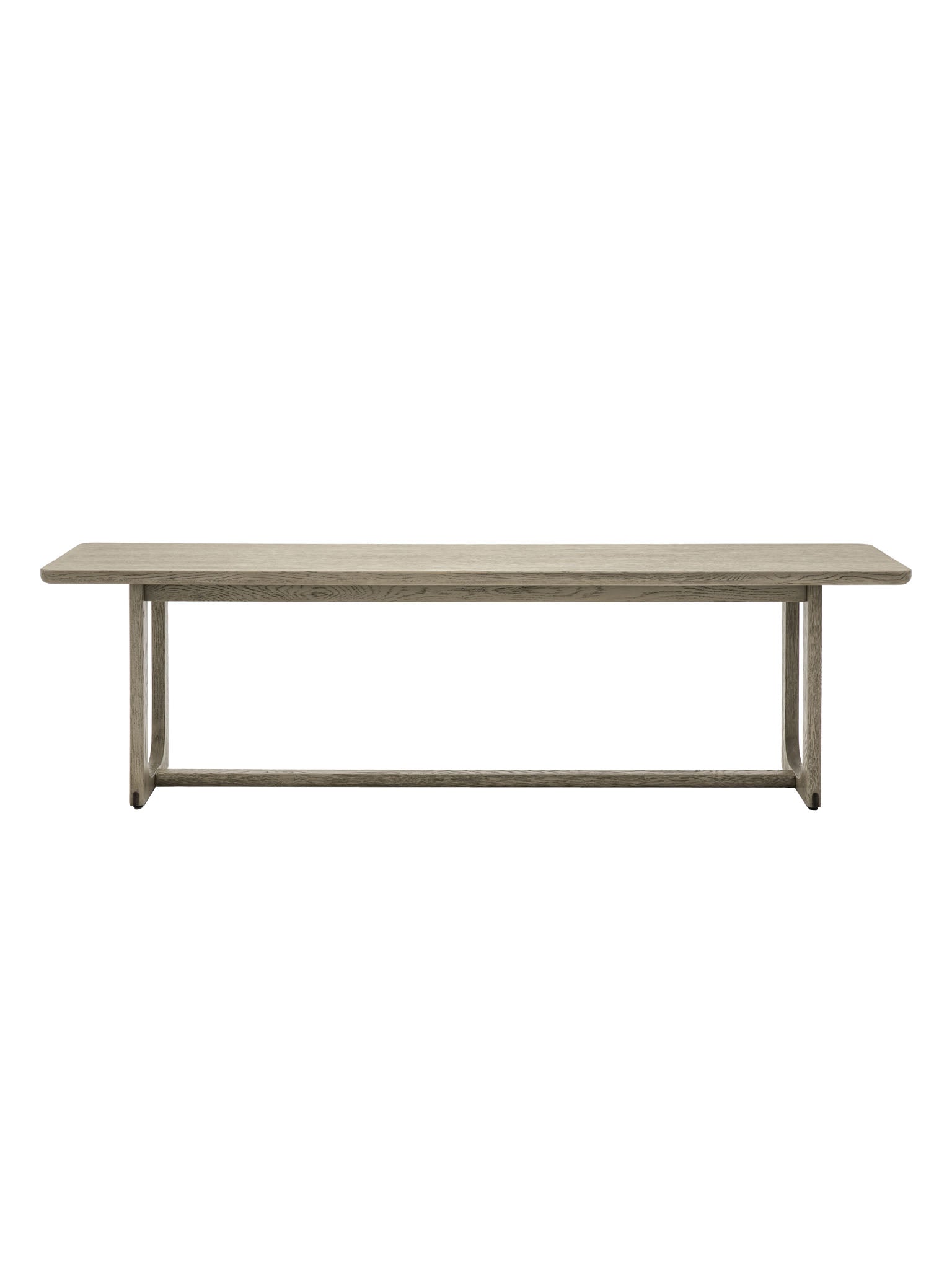 Wooden dining bench