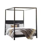 Agra Boutique Super KIng Size Four Poster Bed in Teak, Mahogany, Mindy Ash and Mango Wood