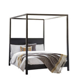 Agra Boutique Super KIng Size Four Poster Bed in Teak, Mahogany, Mindy Ash and Mango Wood