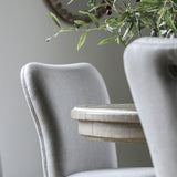 Fabric upholstered chairs