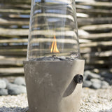 Round Gas Fire Lantern