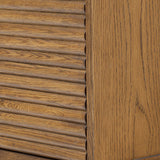 Charleston Ribbed Walnut Desk