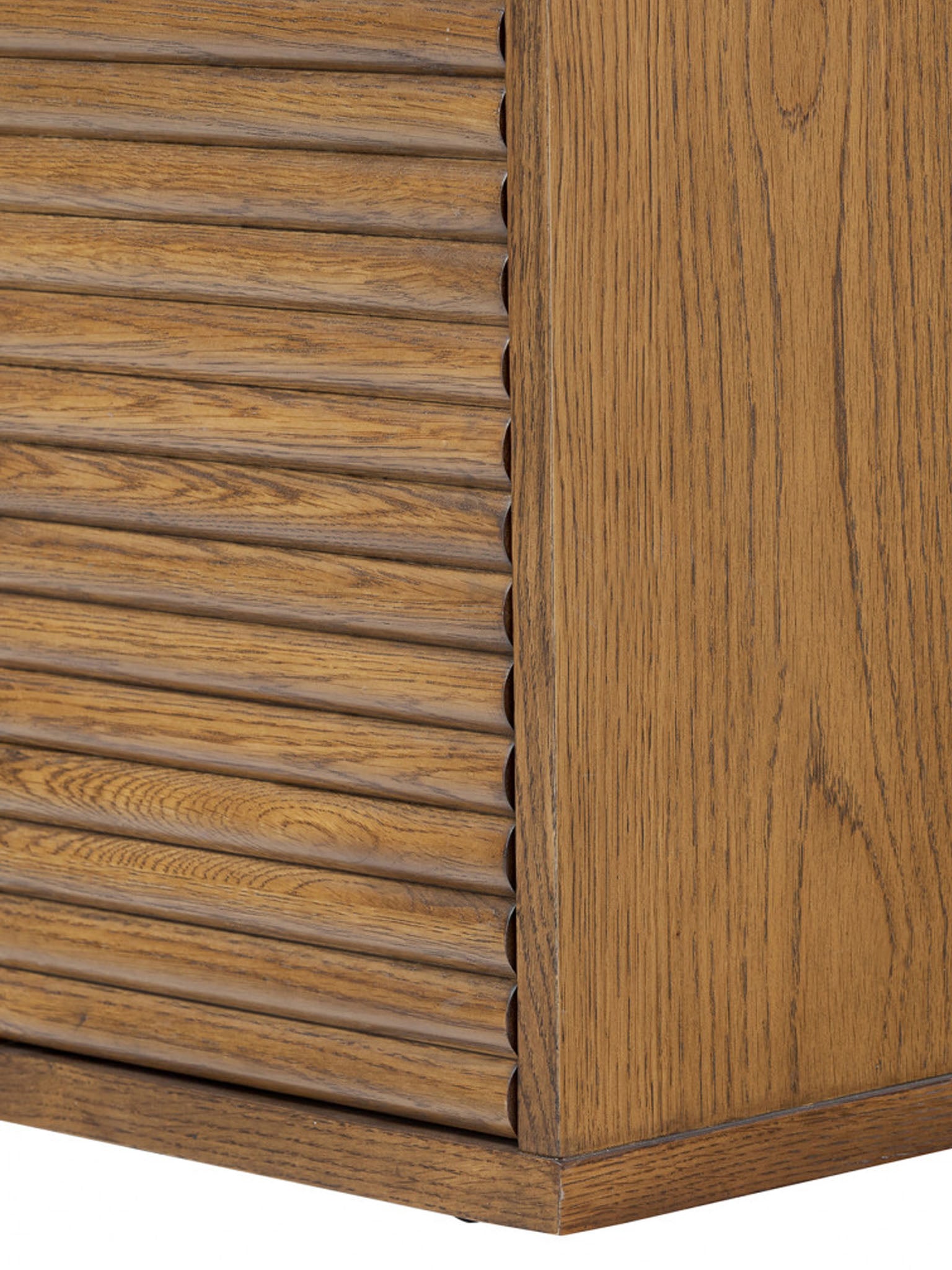 Charleston Ribbed Walnut Desk