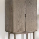 Drinks Cabinet in Smoked Colour