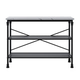 Jasper Marble Effect Console