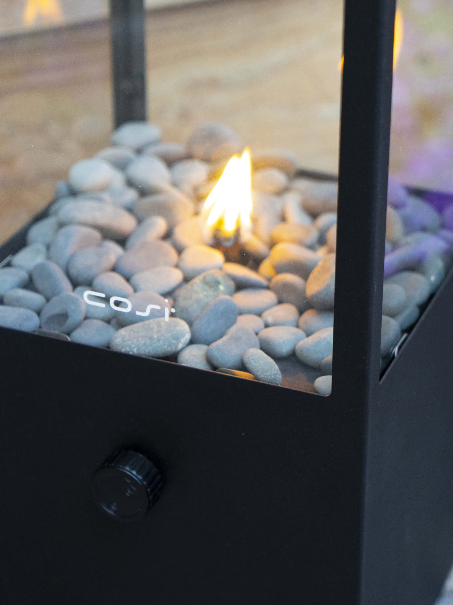 The High Black Fire Lantern is a high-quality lantern designed for outdoor use.