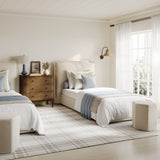 Wainscott Stone Stripe Stool