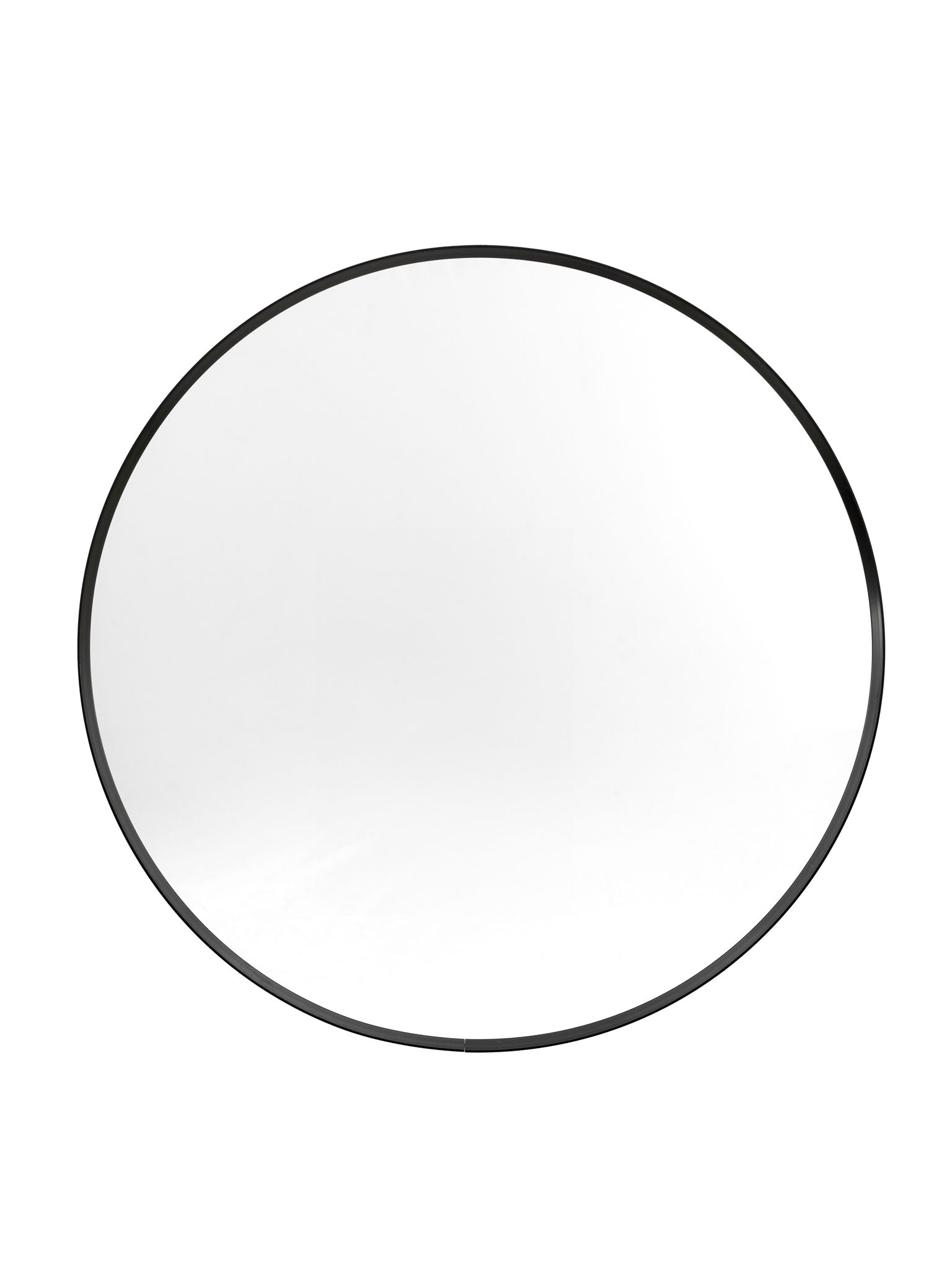 Round Mirror in Black