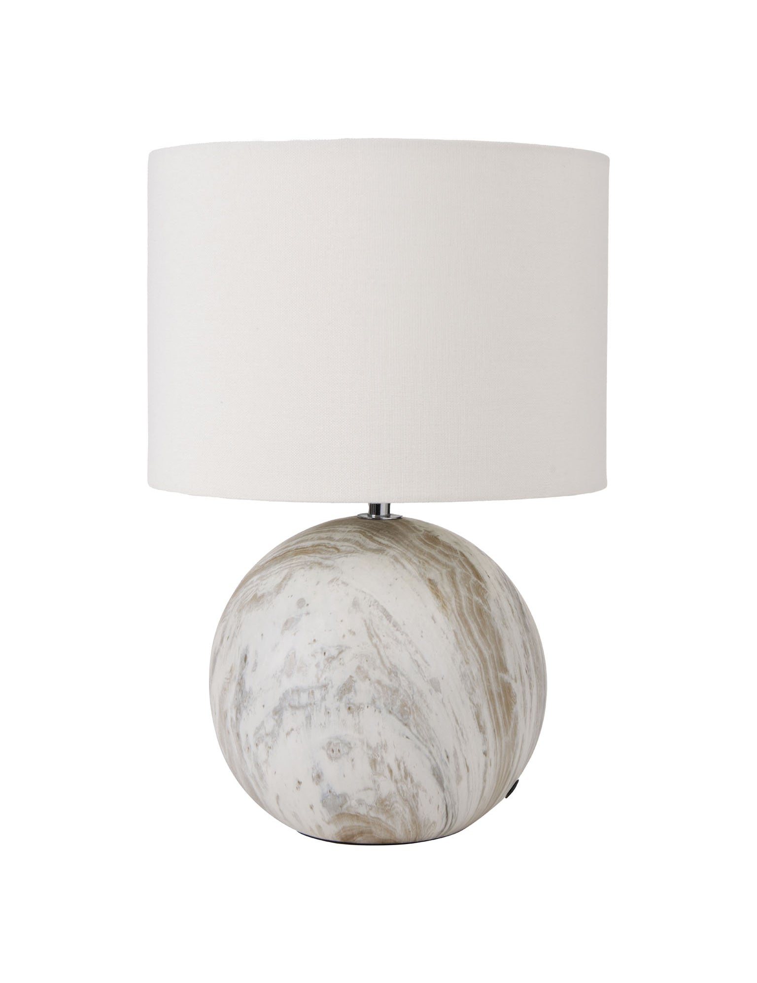 Verona Grey Stone Effect Ceramic Table Lamp
