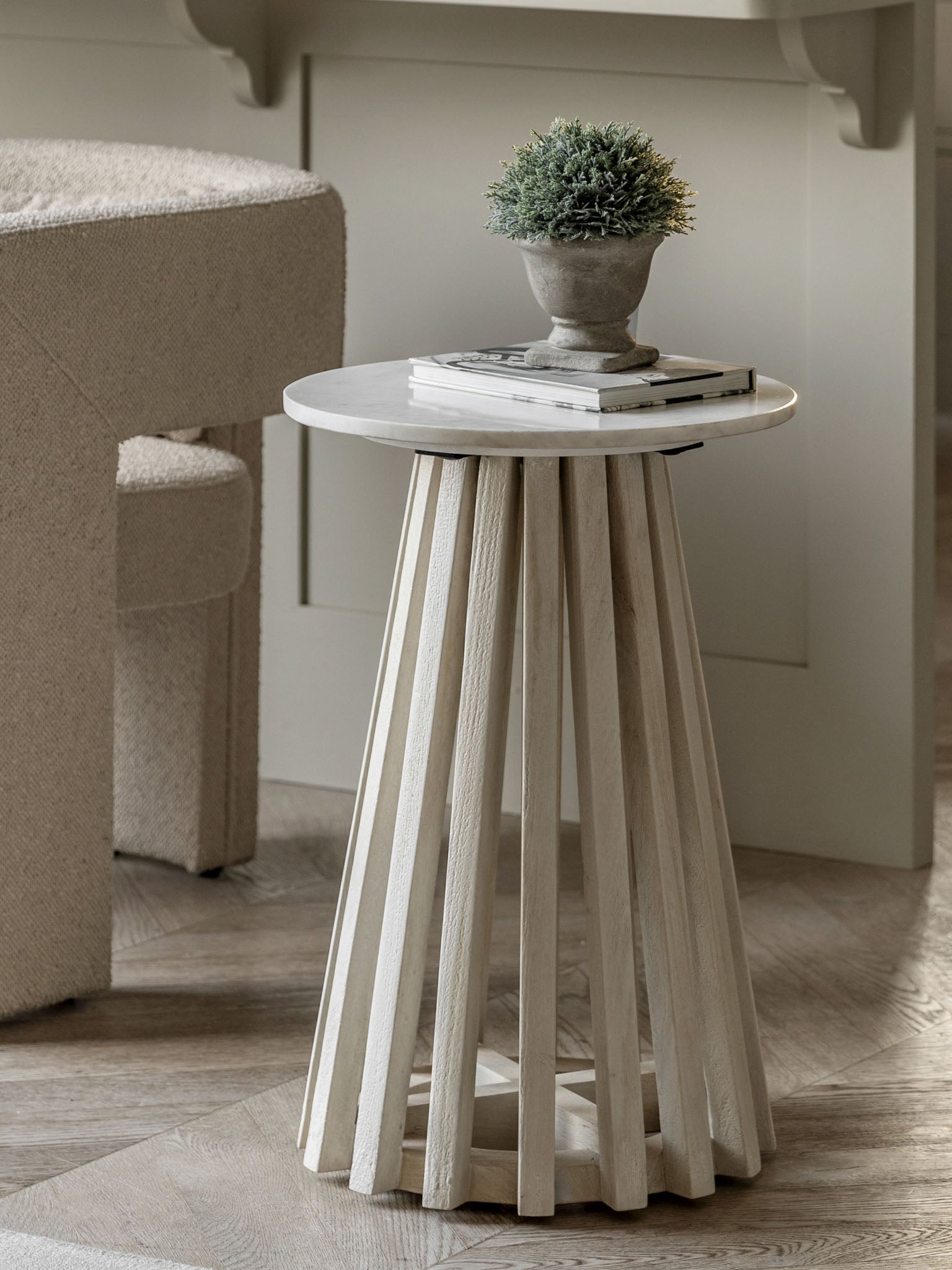 Marble Top side table