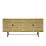 Oak cromer sideboard 4 doors
