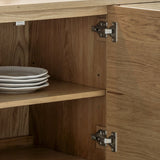 Oak cromer sideboard 4 doors