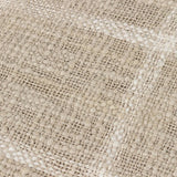 Stone Natural Checked Throw