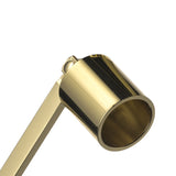 gold candle snuffer
