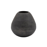 Cassia Black Aluminuim Vase