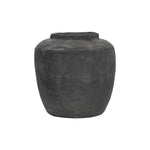 black rustic vase