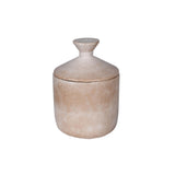 Taupe Texture Jar