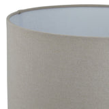 Brown Rustic Lamp with Cylinder Shade