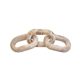 Caramel Marble Three Link Chain