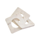 White Marble Three Link Chain