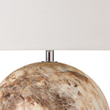 Velo Natural Stone Effect Ceramic Table Lamp