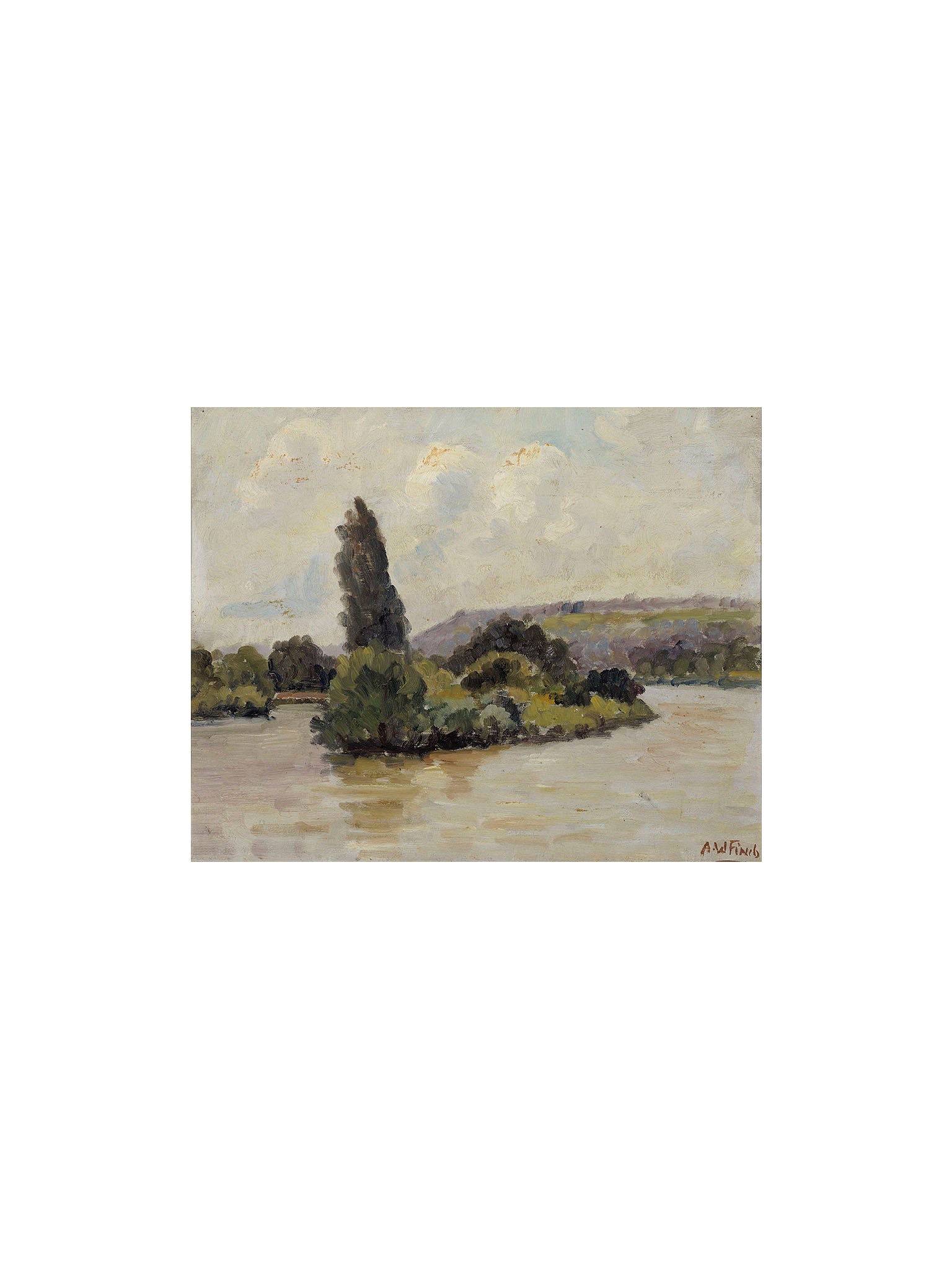 art print of oil painting