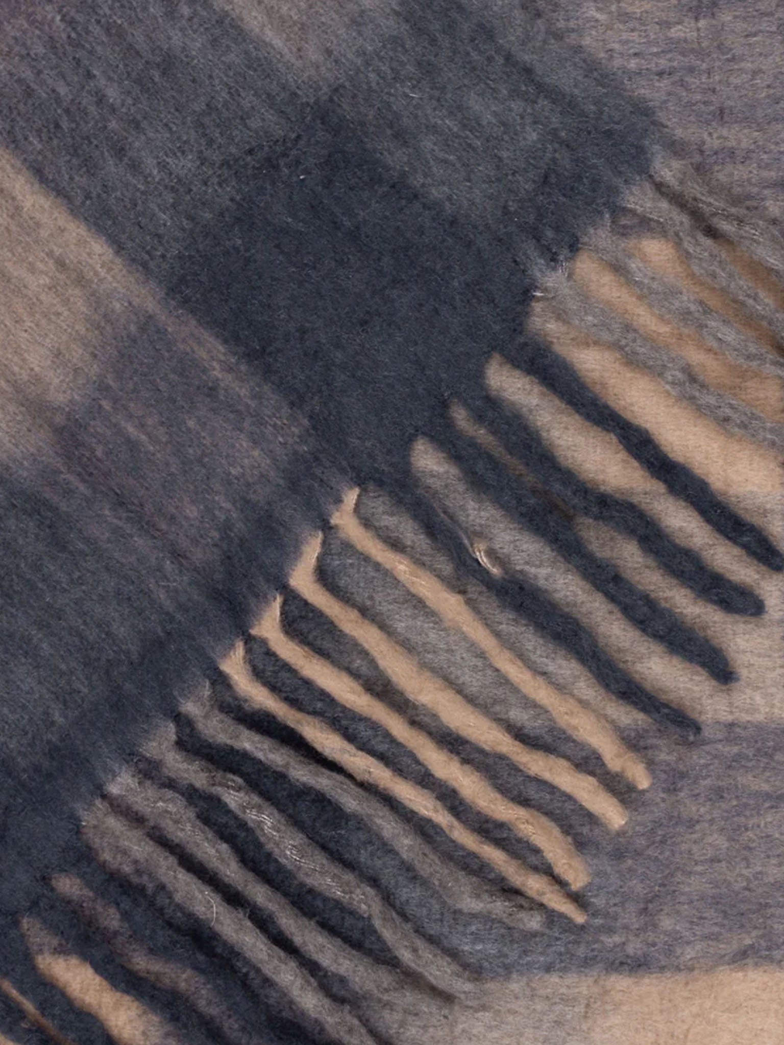 wool blend throw