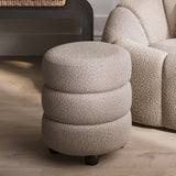 Trudi Boucle Pouffe