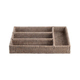rattan cultery tray