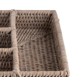 rattan cultery tray