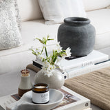 grey rustic vase