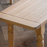 Ettington Dining Bench - Natural
