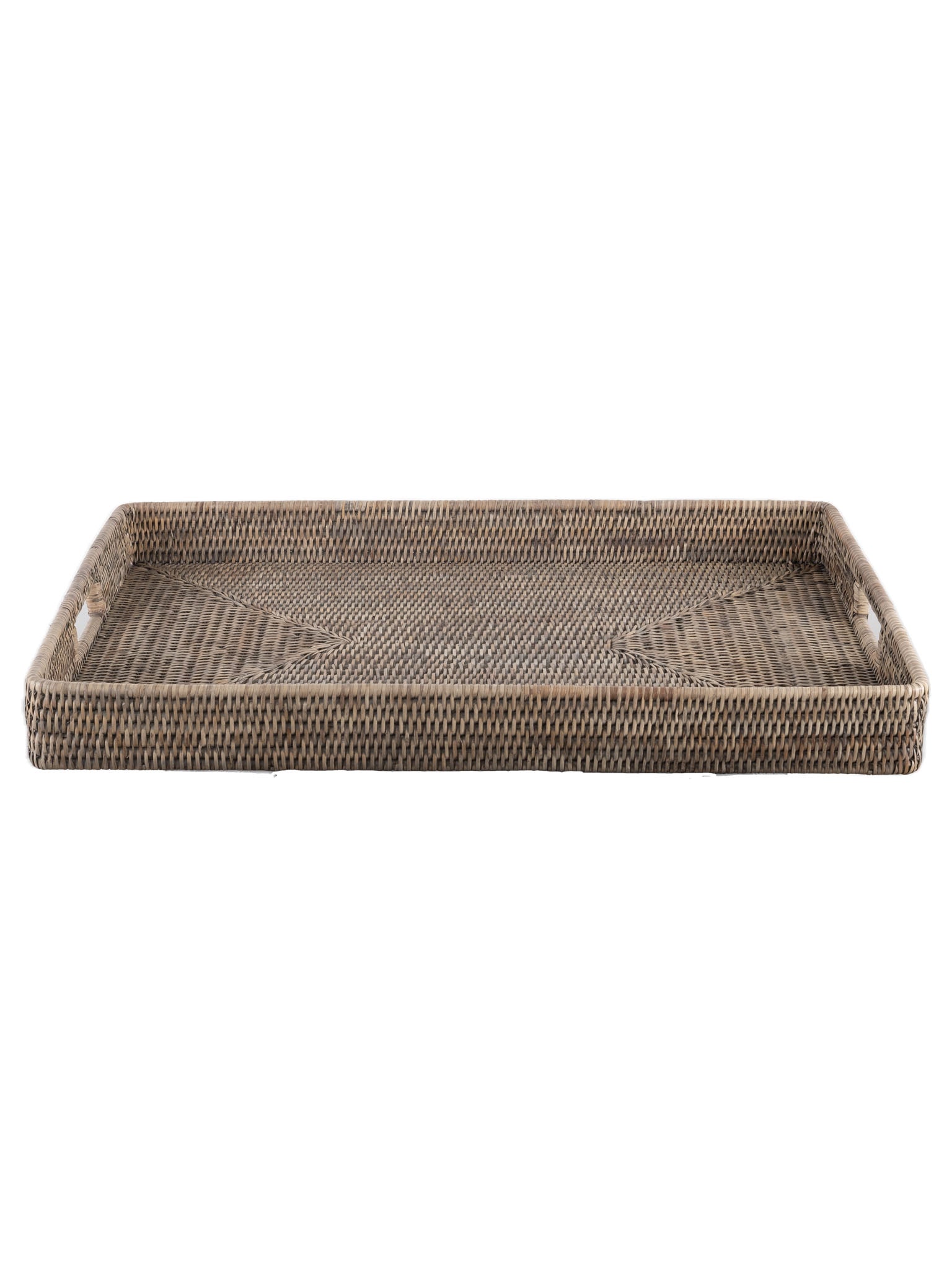 large rattan  tray