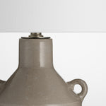 Ademia Ceramic Bottle Lamp with White Shade
