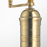 brass salt mill for kitchen decor
