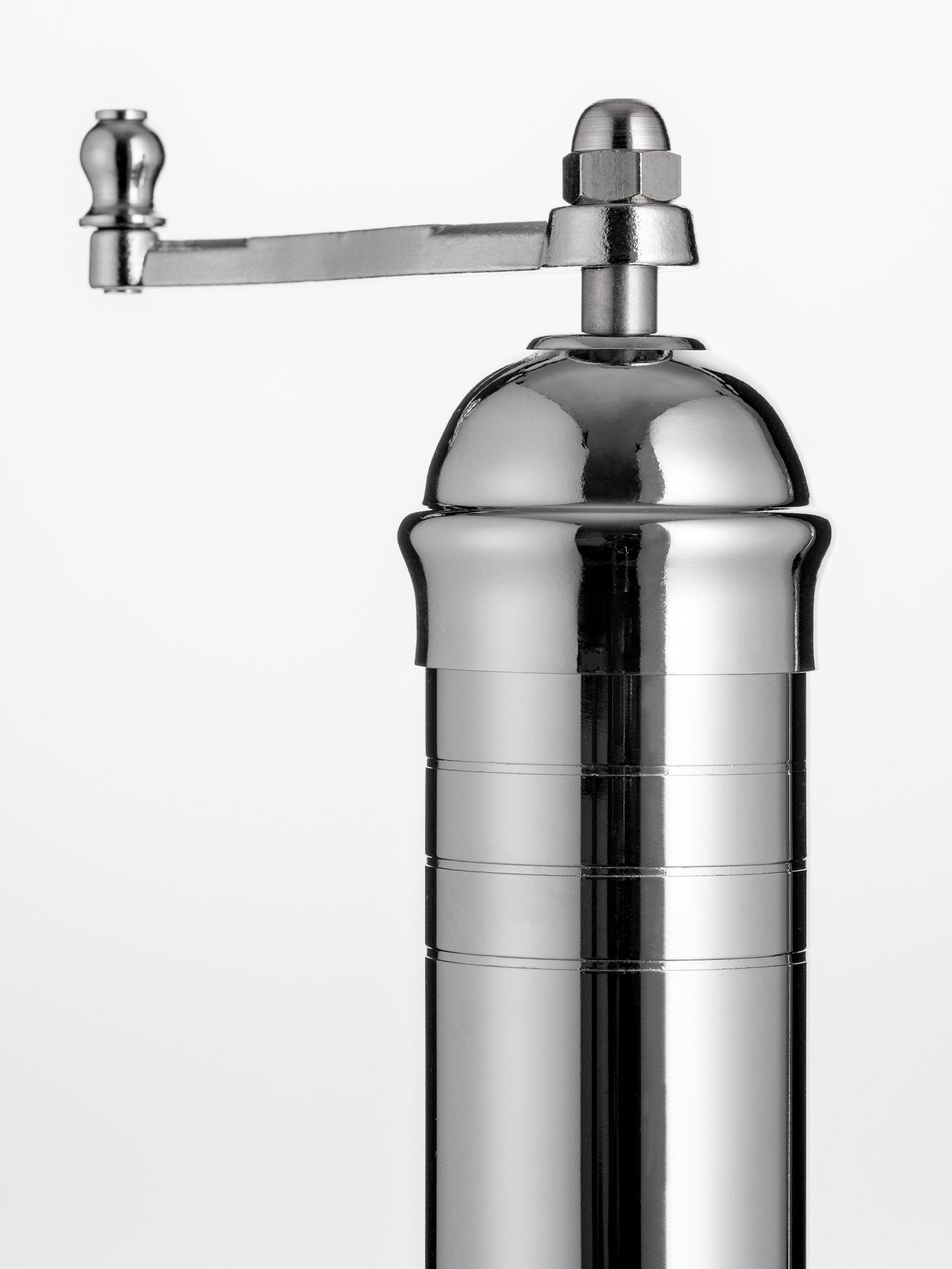 chrome plated salt mill