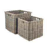 Grey Kabu Baskets Set of 2