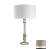 Celia Mango Wood Light Wash Lamp
