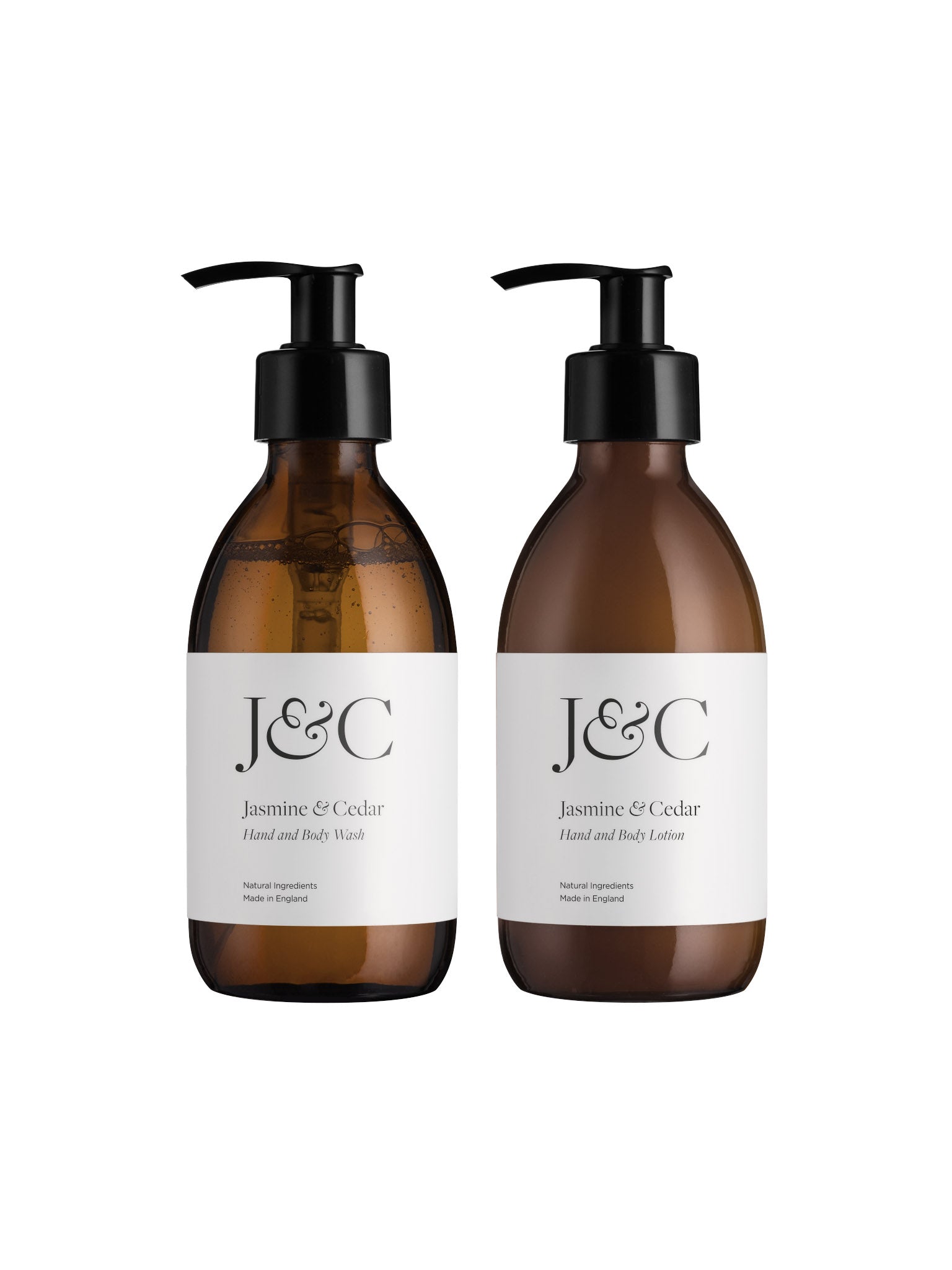 Jasmin & Cedar Wash & Lotion Duo