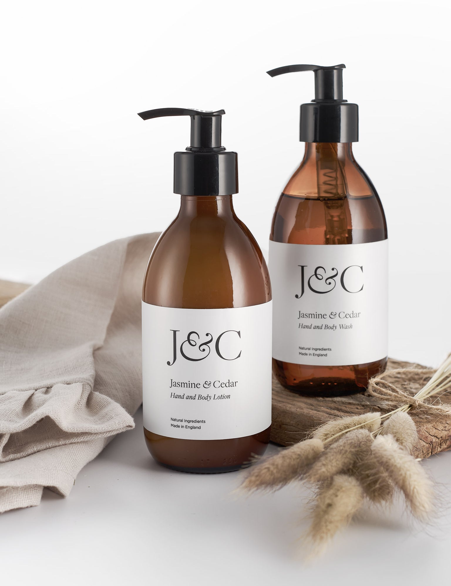 Jasmin & Cedar Wash & Lotion Duo