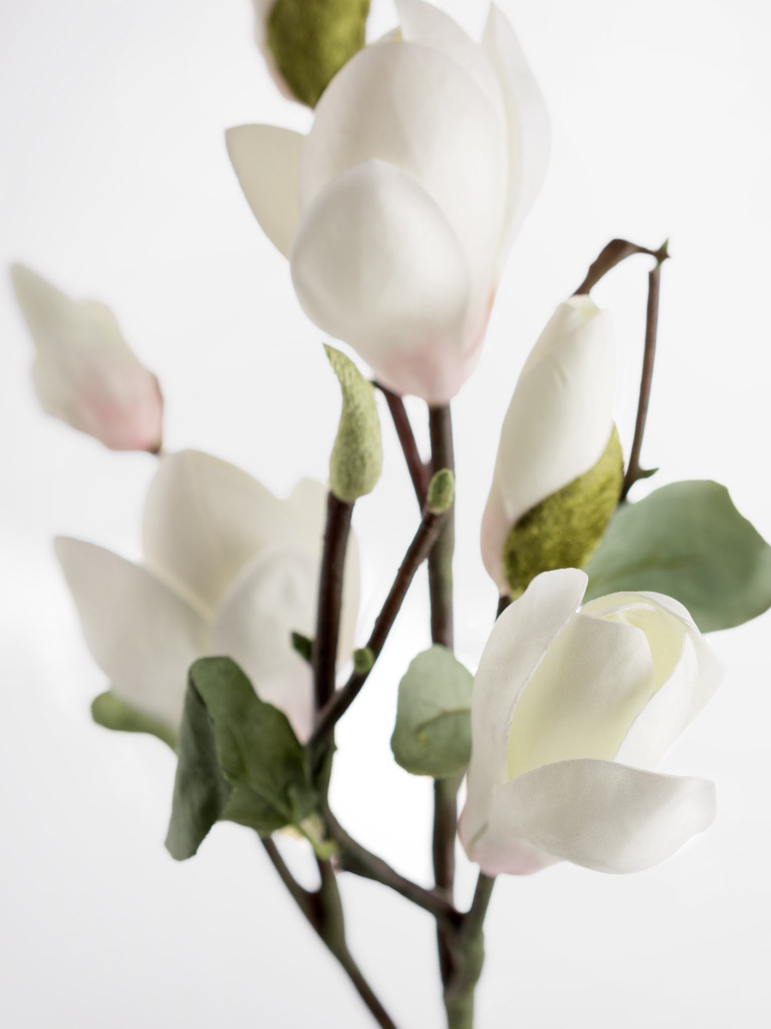 faux magnolia stem