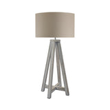Morecambe Table Lamp in Grey Wash