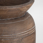 adele terracotta rustic vase