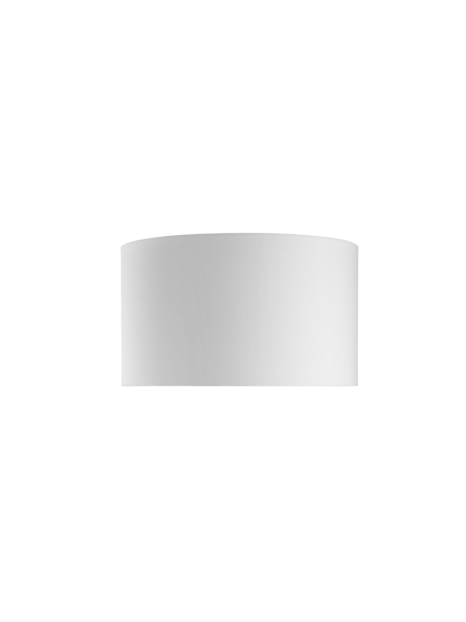 Handloomed White Cylinder Shade 30cm