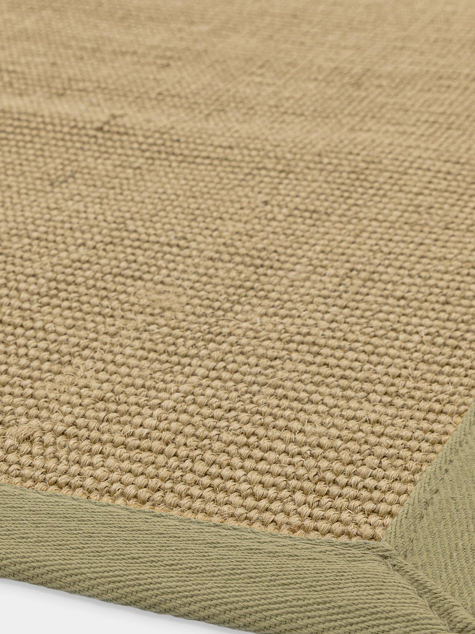 Sisal Sage Border Rug