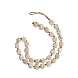 Hex wooden beaded Garland