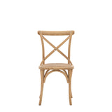 Natural Rattan Chair 2pk